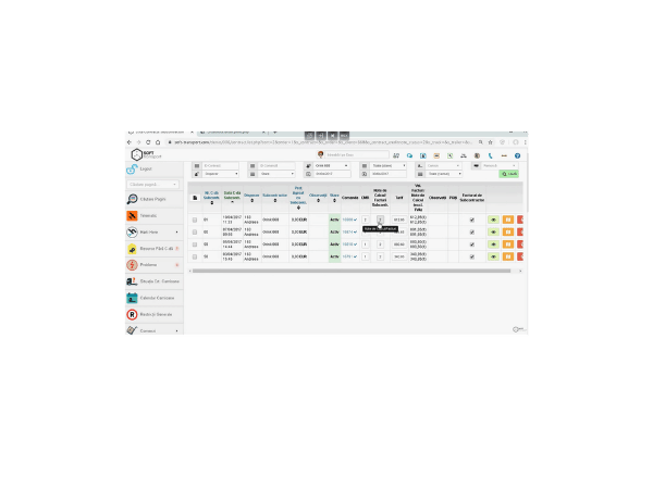 Evidență Subcontractori