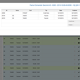 List of Invoices